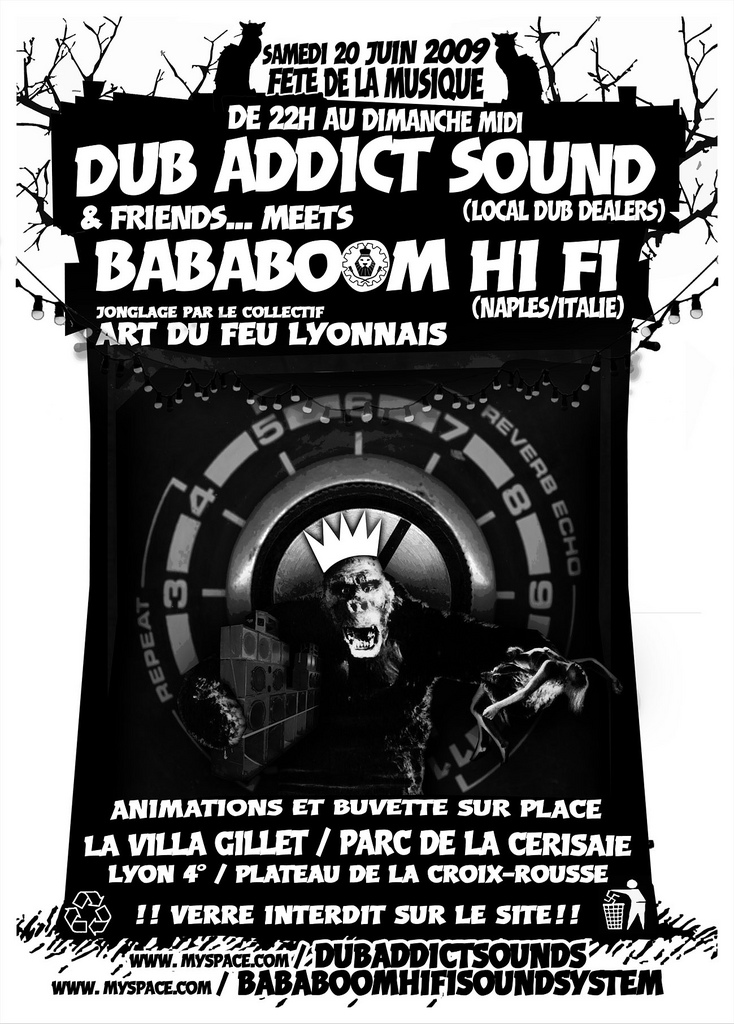 fly_DUB ADDICT SOUND SYSTEM MEETS BABABOOM HIFI (Naples - It)