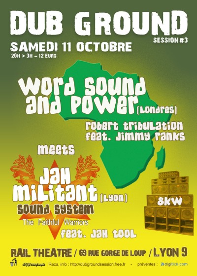 fly_Dub Ground Session #3 : Word Sound & Power Feat. Jimmy Ranks Meets Jah Militant feat. Jah Tool