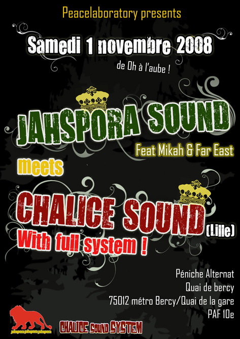 fly_JAHSPORA  meet   CHALICE