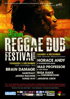 fly_Reggae Dub festival n°3 : Horace Andy, Mad Professor, Biga & ODG, Jayadeva