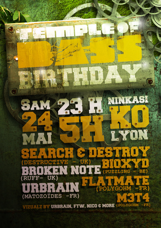 fly_TEMPLE OF BASS BIRTHDAY
