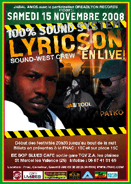 fly_LYRICSON / JAH TOOL / PATKO