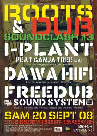 fly_Roots & Dub Soundclash #3 - I-Plant feat Ganja Tree, Dawa HiFi, FreeDub Sound System